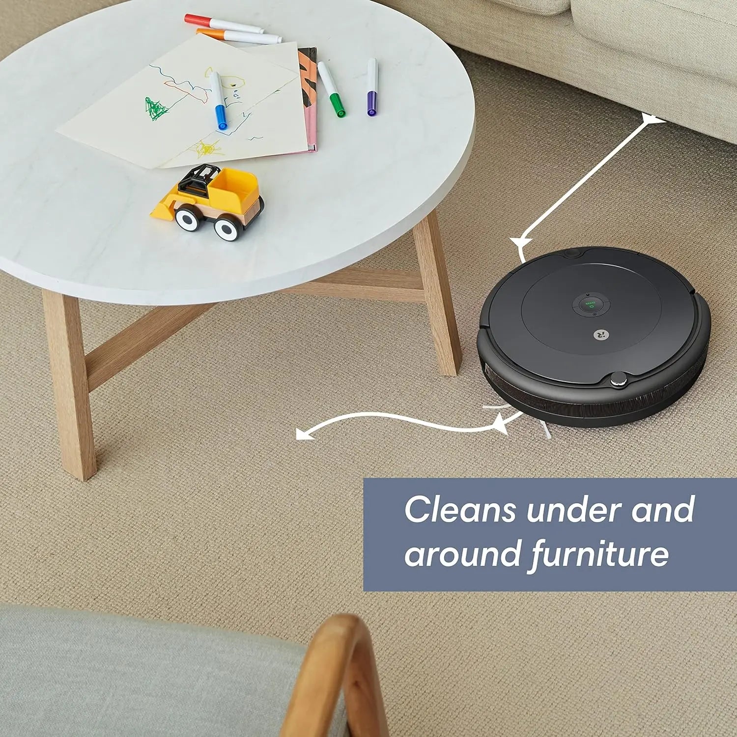 iRobot Roomba 694 Robot Vacuum-Wi-Fi Connectivity, Personalized Cleaning Recommendations, Works with Alexa, Good for Pet Hair, Carpets, Hard Floors, Self-Charging, Roomba 694 - ANM Liquidation