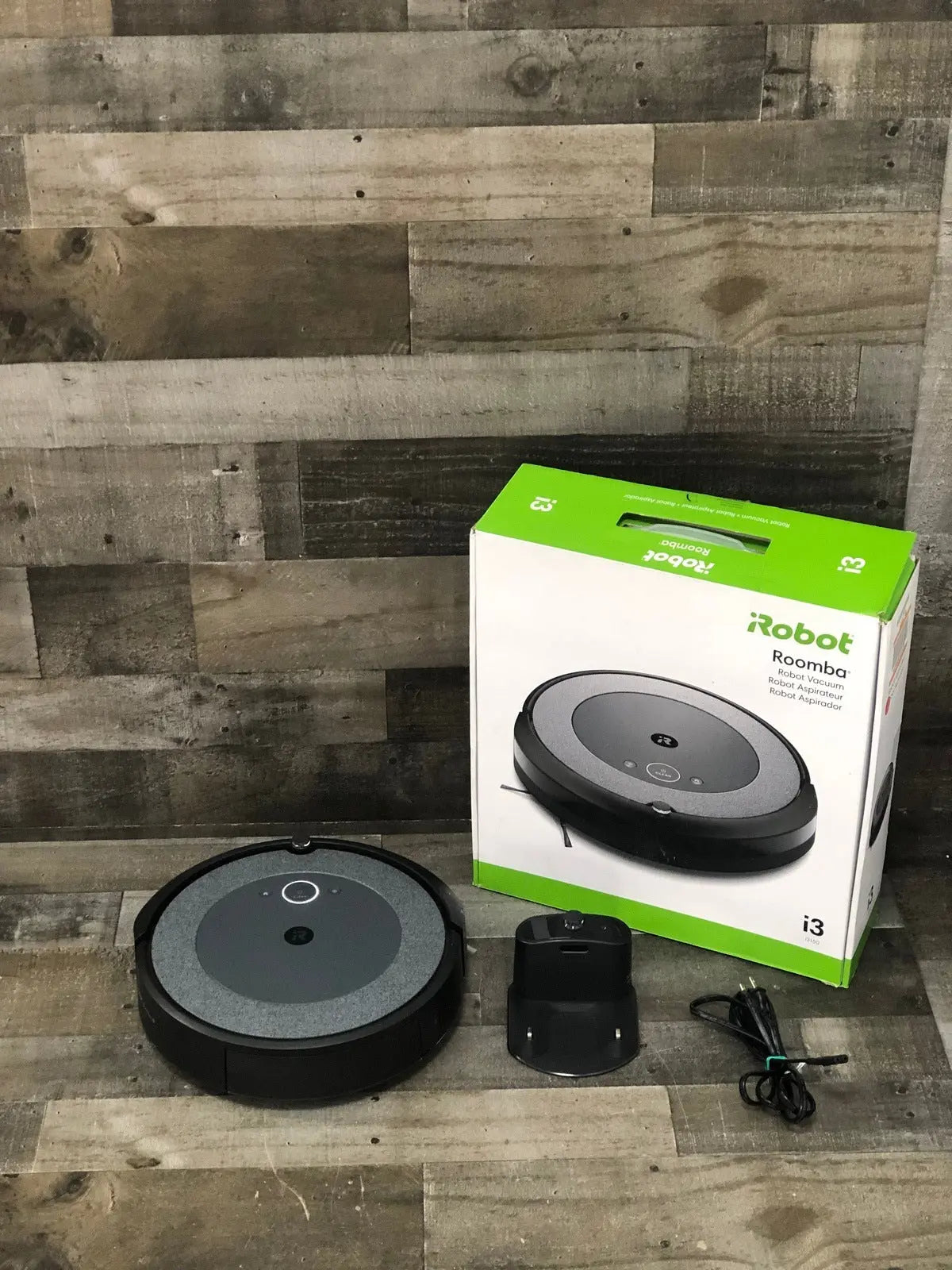 iRobot Roomba i3 EVO Wi-Fi Connected Robot Vacuum with Smart Mapping, Works with Google Renewed