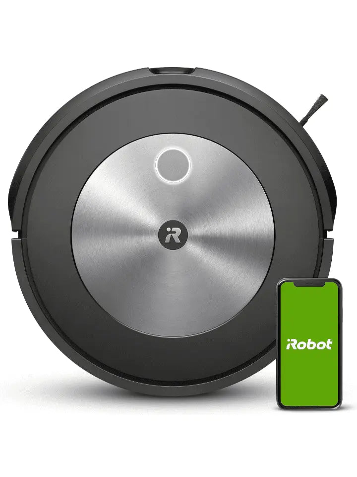 iRobot Roomba j7 7150 Wi-Fi Connected Robot Vacuum - Identifies and avoids Obstacles Like pet Waste & Cords, Smart Mapping, Works with Alexa, Ideal for Pet Hair, Carpets, Hard Floors, Roomba J7