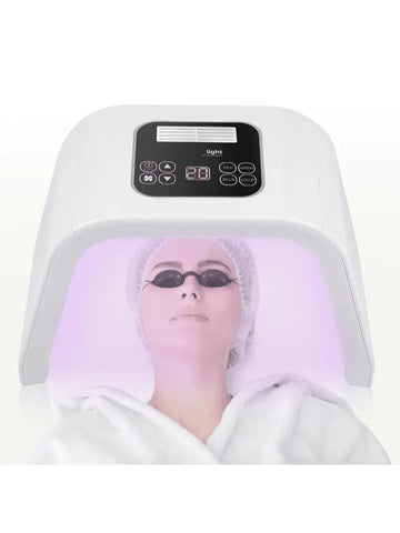 Led-Face-Tool，LED Light Therapy Facial Mask，7 in 1 Beauty Equipment for Skin Care at Home