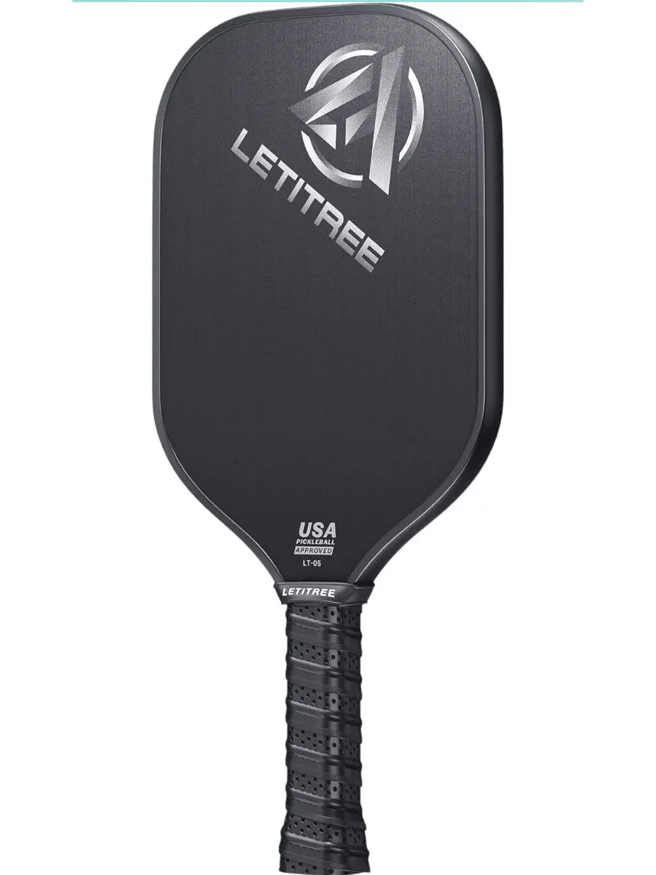 Pickleball Paddle, Carbon Fiber Pickleball Paddle with T700 Carbon Fiber Surface CFS 16mm Polypropylene Honeycomb Core Pickleball Racket, USAPA Pickleball Paddles