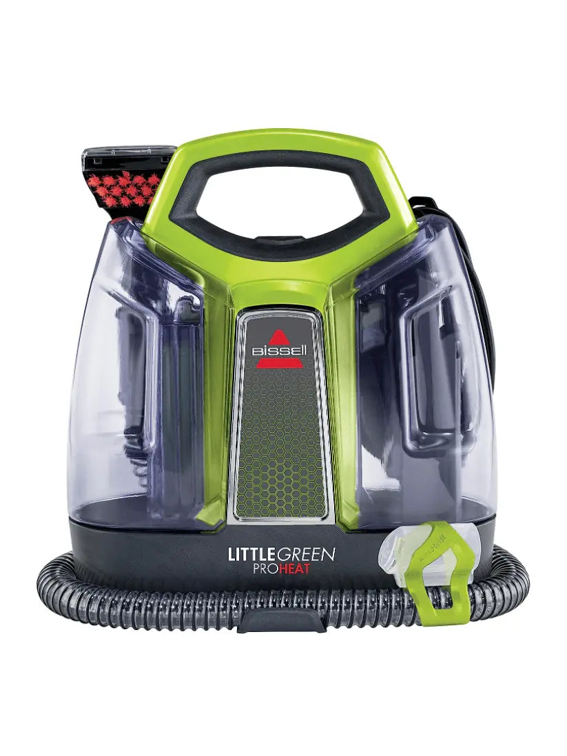 BISSELL Little Green Proheat Portable Deep Cleaner/Spot Cleaner and Car/Auto Detailer with self-Cleaning HydroRinse Tool for Carpet and Upholstery, 2513E