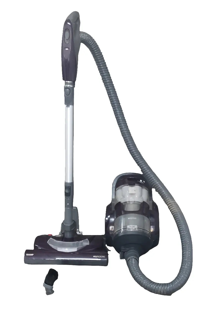 Kenmore Friendly Lightweight Bagless Compact Canister Vacuum, HEPA, Extended Telescoping Wand, Retractable Cord and 2 Cleaning Tools, Pet PowerMate + 2 Motor Power, Purple - ANM Liquidation