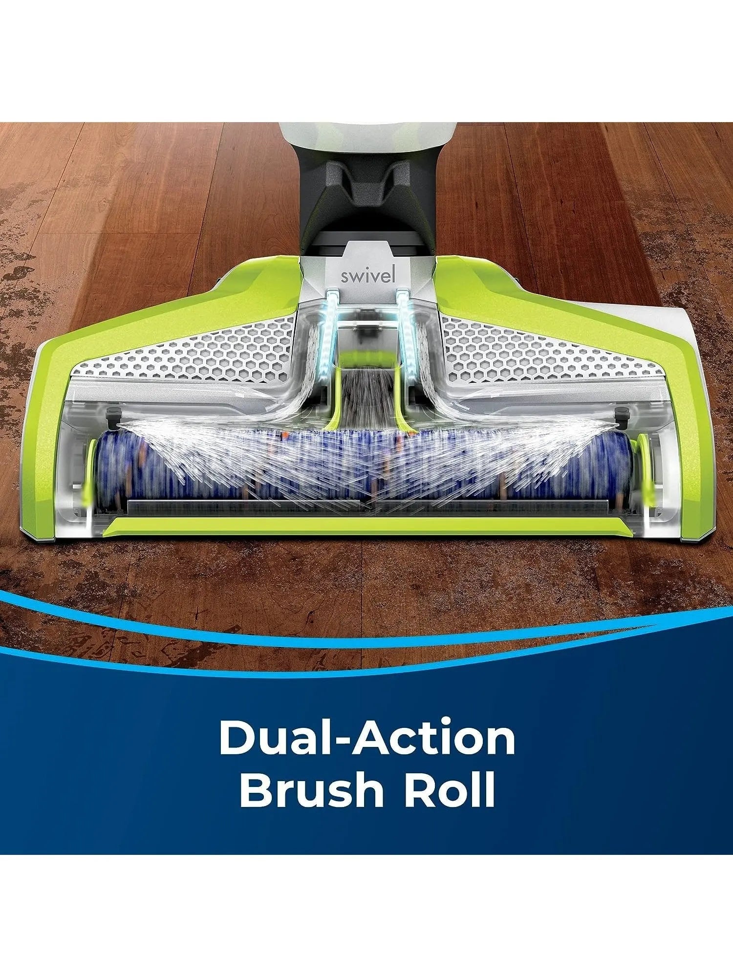 BISSELL CrossWave Floor and Area Rug Cleaner, Wet-Dry Vacuum with Bonus Brush-Roll and Extra Filter, 1785A , Green